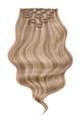 Cappuccino - Invisible 20" Deluxe Clip In Remy Human Hair Extensions 200g